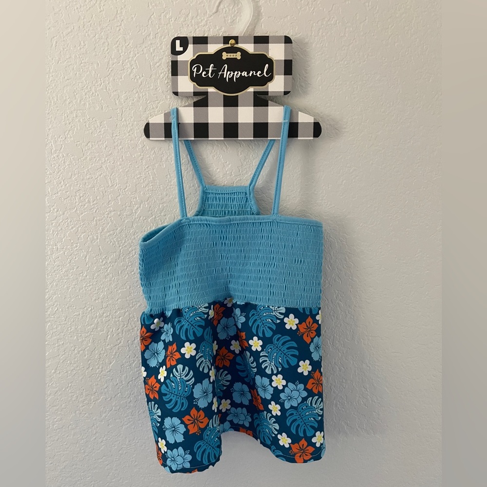Woof new with tag tropical pet apparel size L
